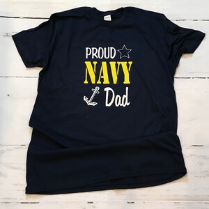 Proud U.S. Navy Family T-shirts image 4