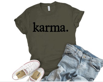 KARMA t-shirt.  Simply.