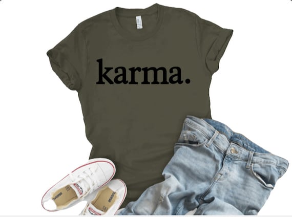 KARMA t-shirt.  Simply.