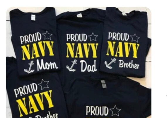 CANDICE - Proud U.S. NAVY /Soldier /Family T-shirts