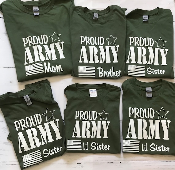 Proud Army Family T-shirts