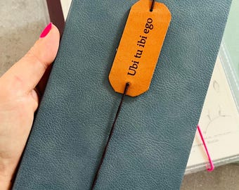 elastic pen holder, planner band pen holder, ubi tu ibi ego tag, planner accessory
