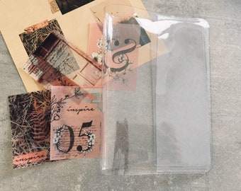 PVC cover for weeks-a6-b6-a5 with pockets
