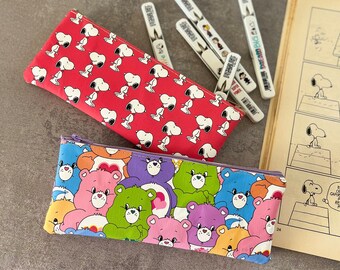 Astuccio con zip della collezione cartoon