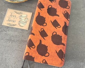 Couverture Hobonichi pour les amateurs de thé, semaine de planification de couverture, journal de couverture végétalien
