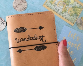 Traveler's notebook passport - “Wanderlust”