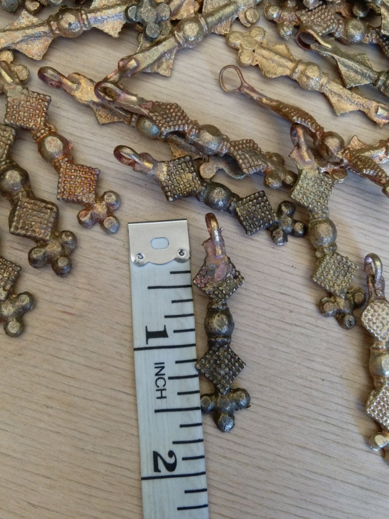 10x Refurbished Vintage Tribal Pendants Style #1