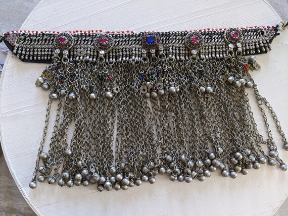 Vintage Waziri Tribal Choker Heavy Ethnic Jewelry… - image 5