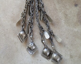 Vintage Kuchi Tribal Dangles Unique Jewelry Supplies Buds Drops (22333)