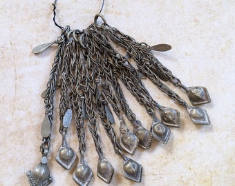 Stylized Kuchi Tribal Dangles Buds Ethnic Arts Jewelry Supplies 11x (15955)