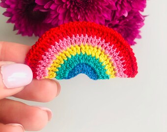 refridgerator fridge RAINBOW felt MAGNET gift,birthday,party favour,bag