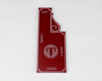Malifaux - Guild Measurement Tool