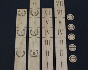 Arena Rex - Measuring Tool and Fatigue Token Set