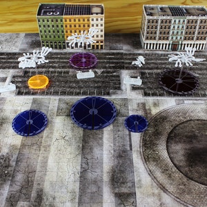 Dropzone Commander Landing/Blast Template Set image 6