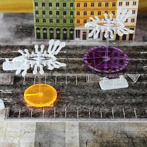 Dropzone Commander Landing/Blast Template Set image 5