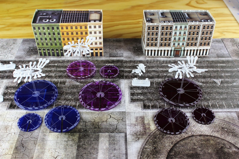 Dropzone Commander Landing/Blast Template Set image 4