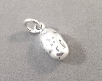 925 Sterling Silver Sewing Machine 3-D Charm Pendant