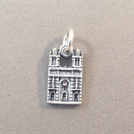 CATEDRAL DE .925 Plata Esterlina Encanto Colgante - Etsy