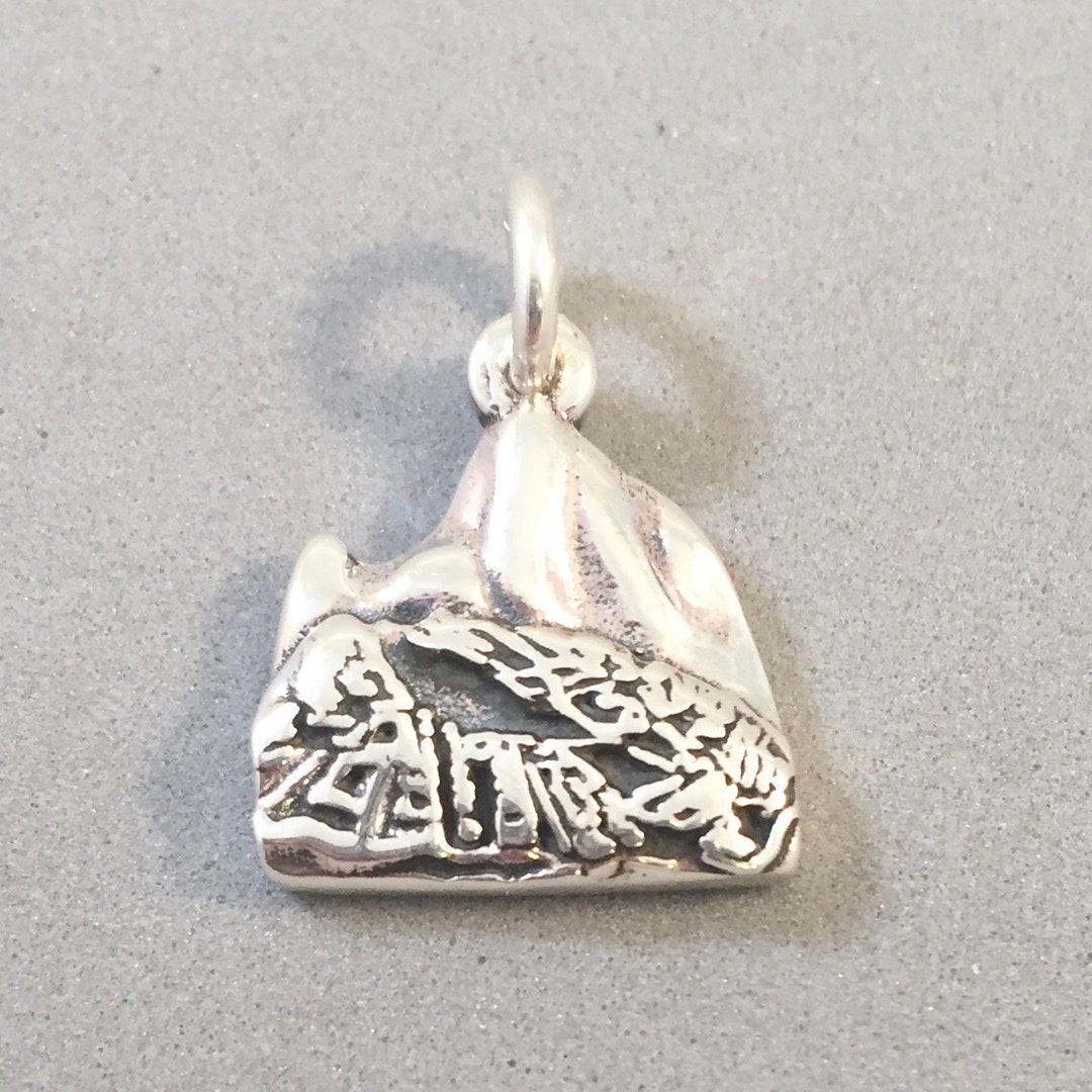 MACHU PICCHU .925 Sterling Silver Charm Pendant Peru Inca City - Etsy