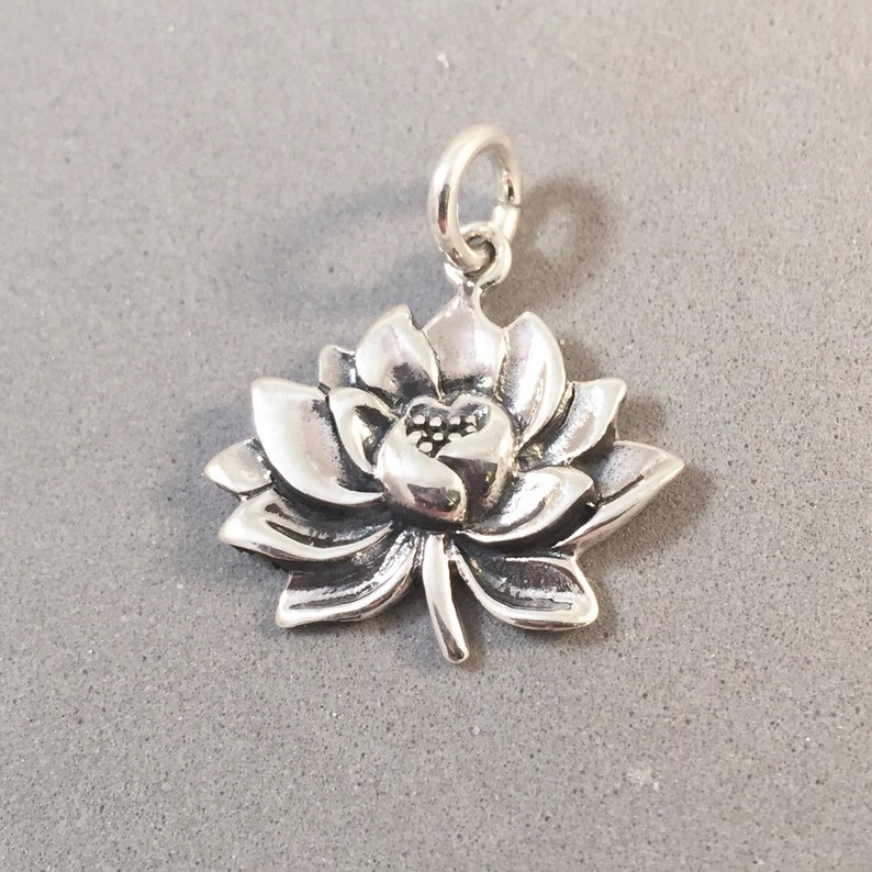 Lily flower charm