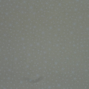 Könnte beinhalten: Ein hellgrauer Stoff mit einem weißen Sternenmuster.