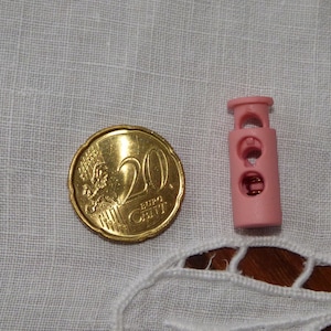Stop Cord plastic pink collar