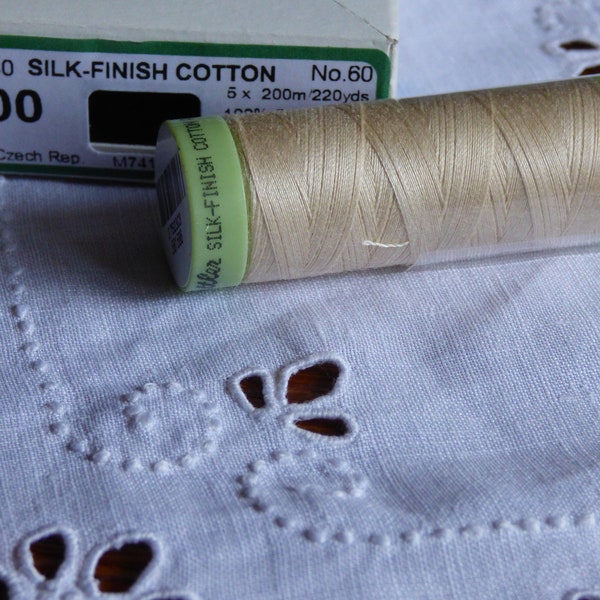 Mettler Silk finish Cotton 60 neck 1000