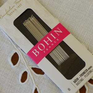 Bohin France fashion needles (building-gathering) number 8