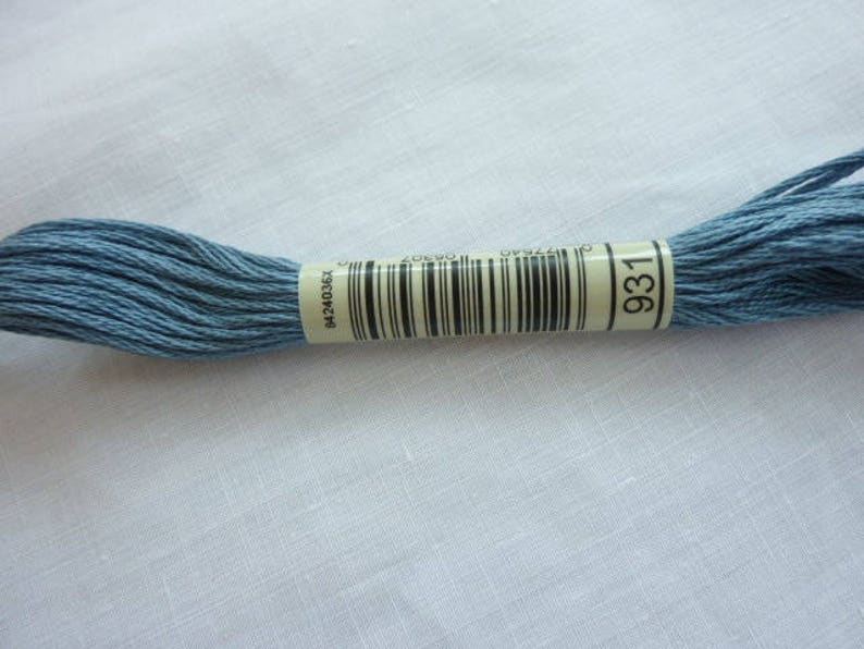 Embroidery FLOSS DMC stranded color 931