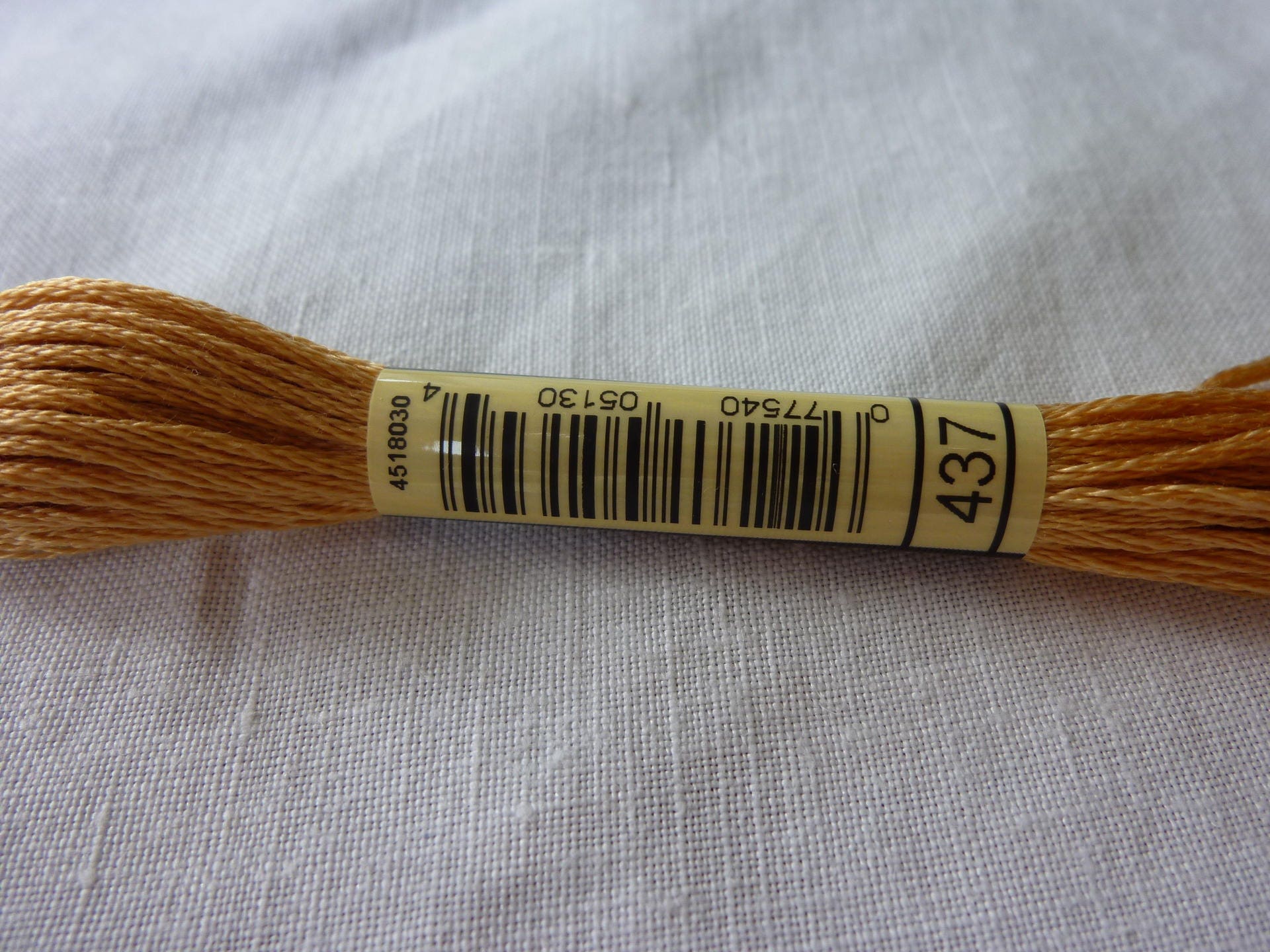 DMC Embroidery Floss - 437 Light Tan