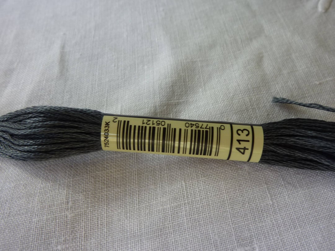 Dmc Thread 413 DMC Mouliné 413 - Etsy