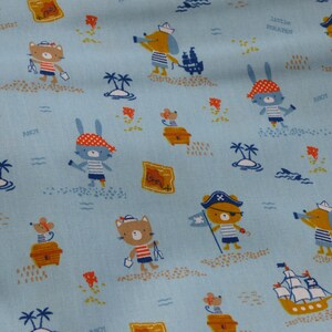 Gots pirate fabric coupon