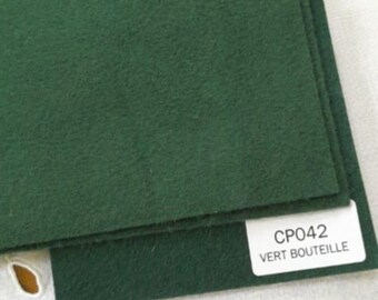 Cinnamon bottle green felt 30cm*45cm ref 042
