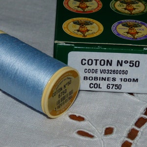 Linha de costura chinesa algodão n50 col 6750