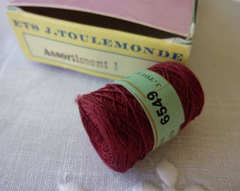 Cocon au Chinois couleur bordeaux 6549