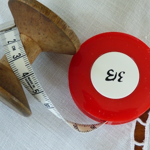 Centimètre rollfix(mètre enrouleur) rouge