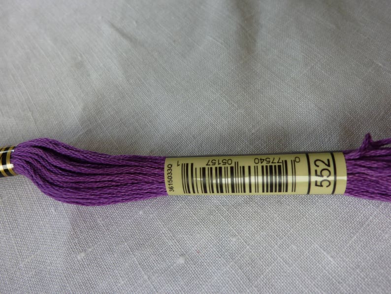 Embroidery FLOSS DMC stranded color 552