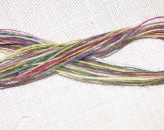 Mehrfarbiges Acryl-Feinwoll-Stickgarn