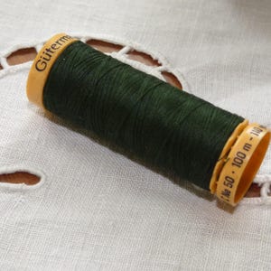 Gutermann cotton collar 8812 in 100m