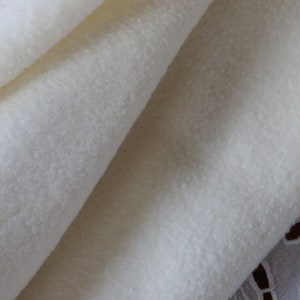Fleece fabric coupon