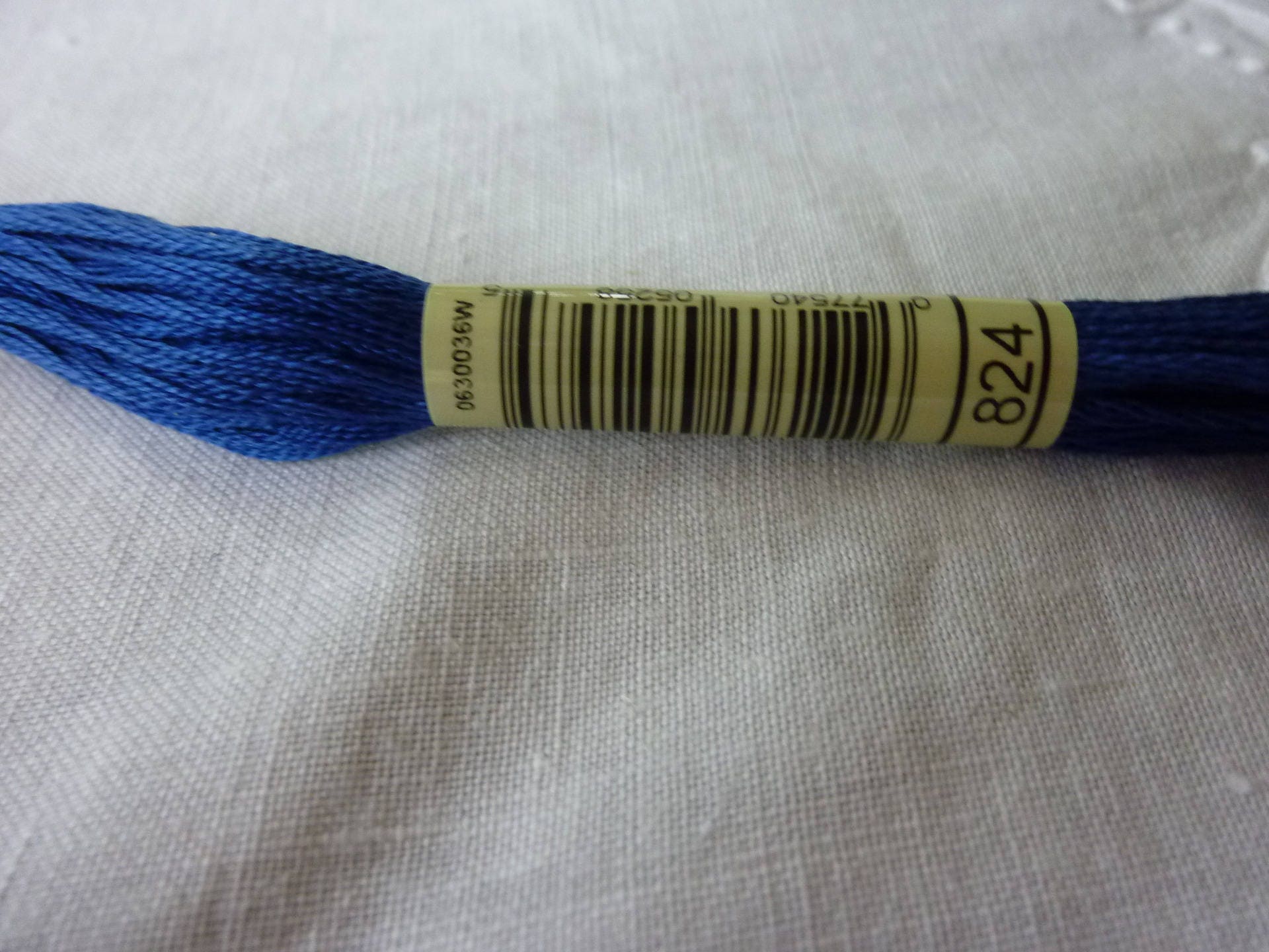 Stranded DMC color 824 embroidery thread Etsy