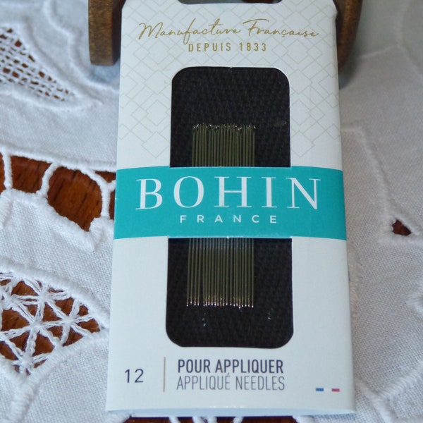 Aiguilles bohin pour appliquer n12