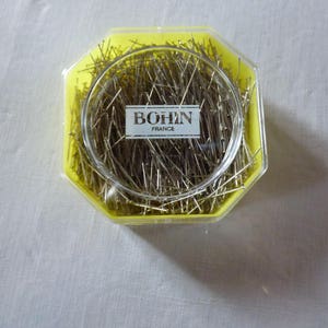 Super-fine steel pin EC6N4 30*05MM Bohin (ideal for bobbin lace)