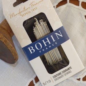 Bohin needles 5/10 long-current sewing