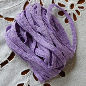 Ruban fantaisie violet 5mm