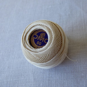 DMC special lace collar ecru