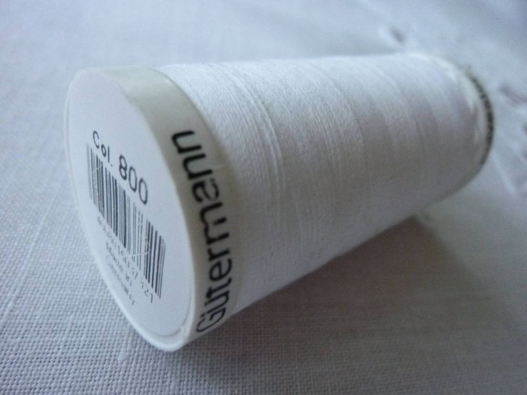 Color 800 Gutermann Sewing Thread Color 800 in 500 Meters - Etsy