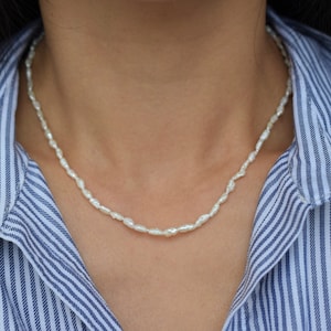 Rice Pearl Necklace