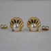 6.5x6mm Japanese Akoya Pearl in Shell Setting 14K Yellow - Etsy
