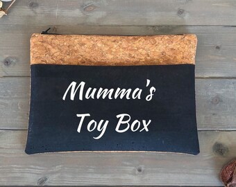 Custom Funny Mumma's Toy Box Sex Toy Storage Bag, Feminist Best Friends Gift, Self Care Funny Gift For Her, Masturbation - MATURE